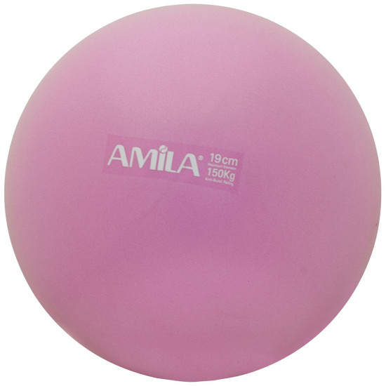 Amila Μπάλα Pilates 19cm Ροζ